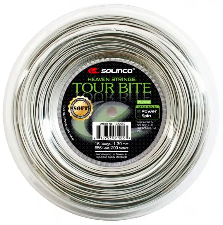 Bezpečná Platba Tenisový výplet Solinco Tour Bite Soft (200 m)