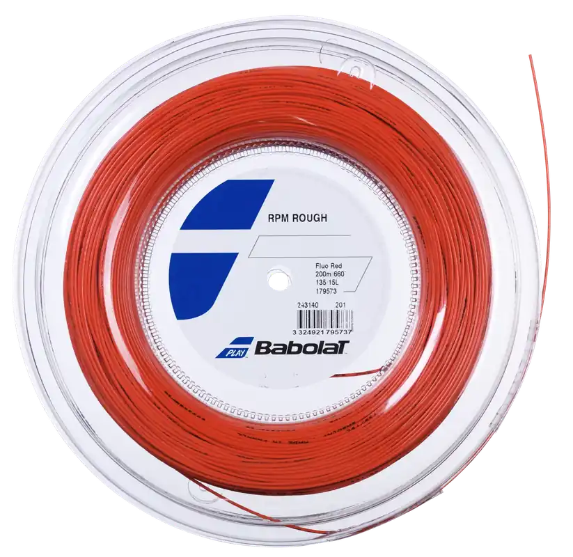 Zlevněný Tenisový výplet Babolat RPM Rough Red 200m