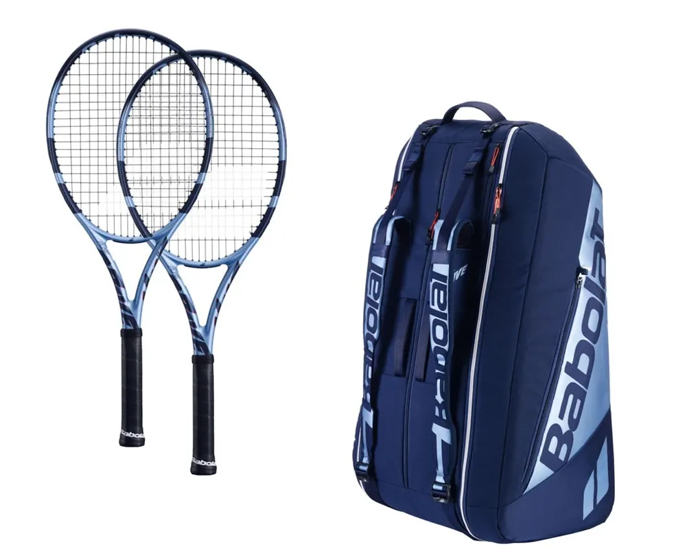 2x Babolat Pure Drive GEN11 + Babolat Pure Drive RH12 Výhodná Nabídka