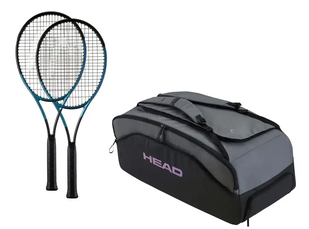 Finální Výprodej 2x Head Gravity MP 2025 + Head Pro X Duffle Bag L BKDG
