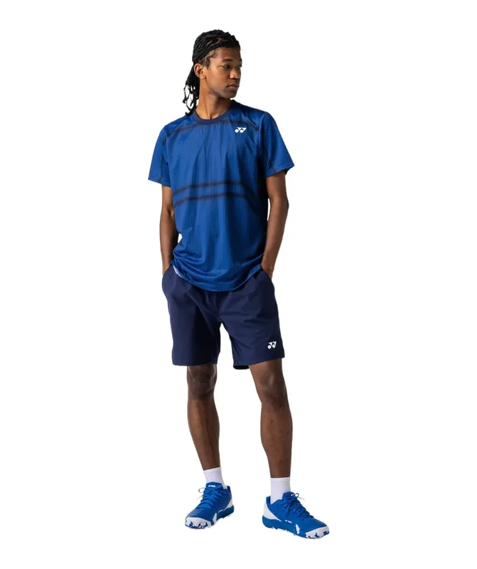 Cenově Výhodný Pánské tričko Yonex Crew Neck Shirt 10705 Dark Navy