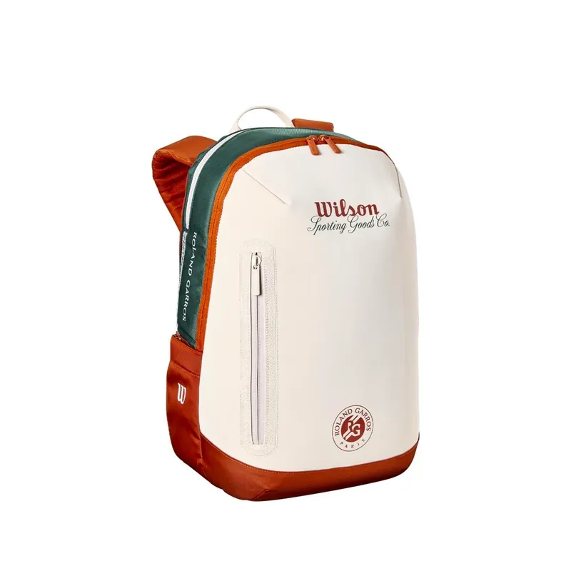 Aktuální Batoh na rakety Wilson Roland Garros 2026 Backpack Cream/Clay