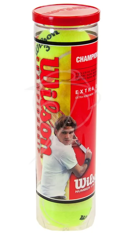 Tenisové míče Wilson Championship (4 Pack) Zlevněný