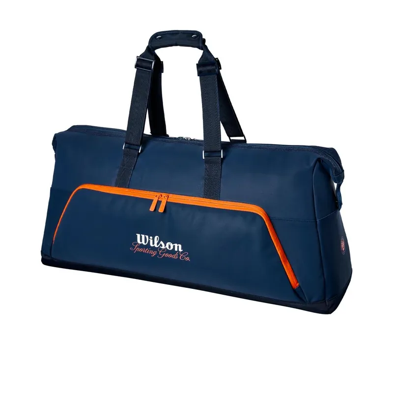 Přímo Od Výrobce Taška na rakety Wilson Roland Garros 2026 Large Duffel Navy/Clay