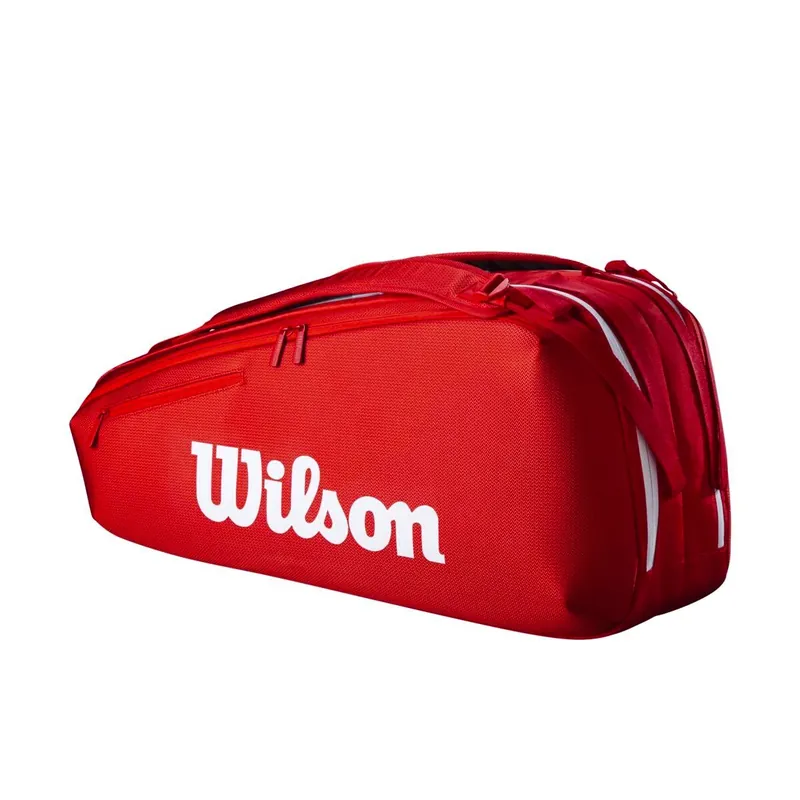 Must-Have Taška na rakety Wilson Super Tour Red 6PK 2025