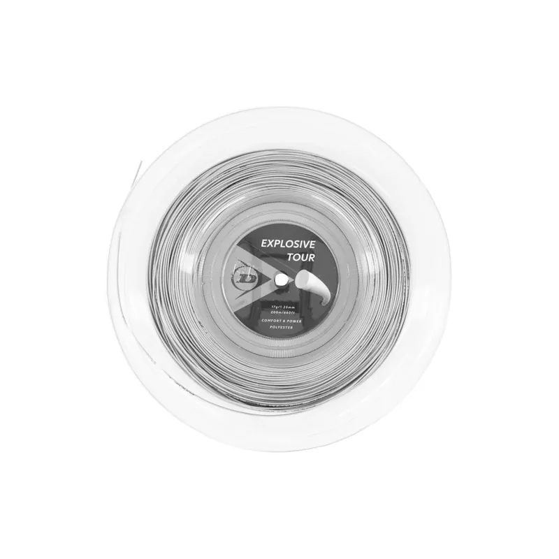 Tenis struny DUNLOP EXPLOSIVE TOUR 17G 1,30 mm (délka 200 m) - AKCE Finální Výprodej