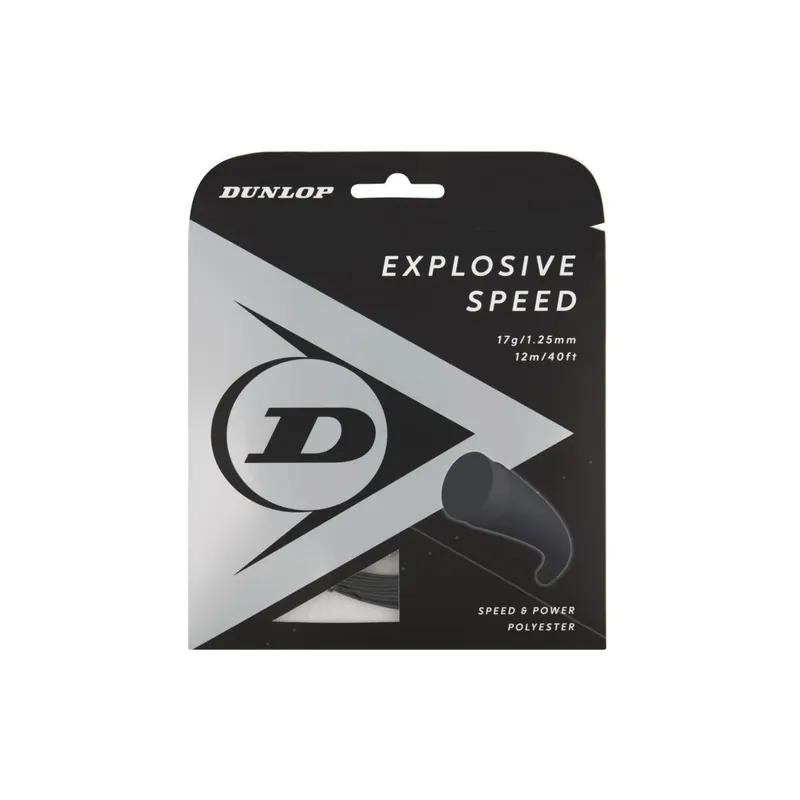 Cenově Výhodný Tenis struny DUNLOP EXPLOSIVE SPEED 17G 1,25 mm (délka 12 m)