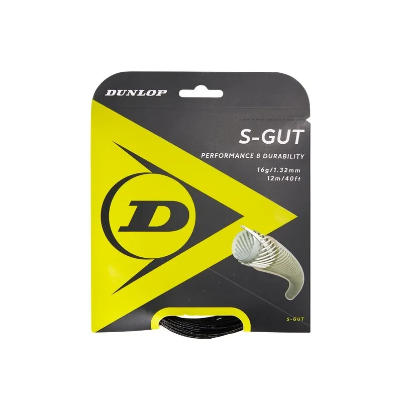 Tenis struny DUNLOP S-GUT 16G 1,30 mm (délka 12 m) Super Cena