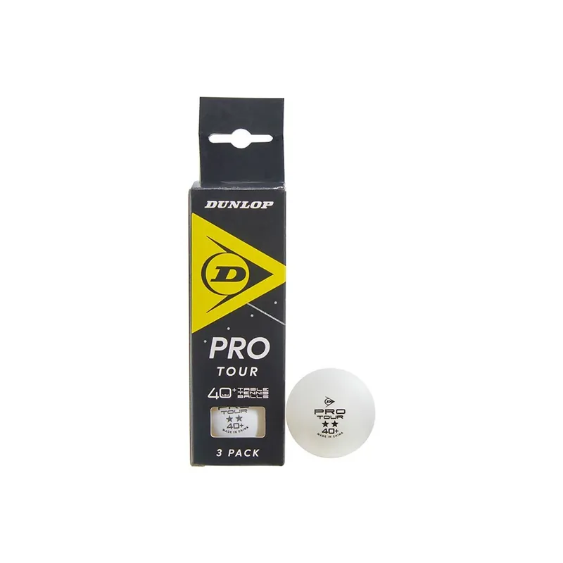 DUNLOP Pro Tour 40+** (3 ks) bílý Výprodej