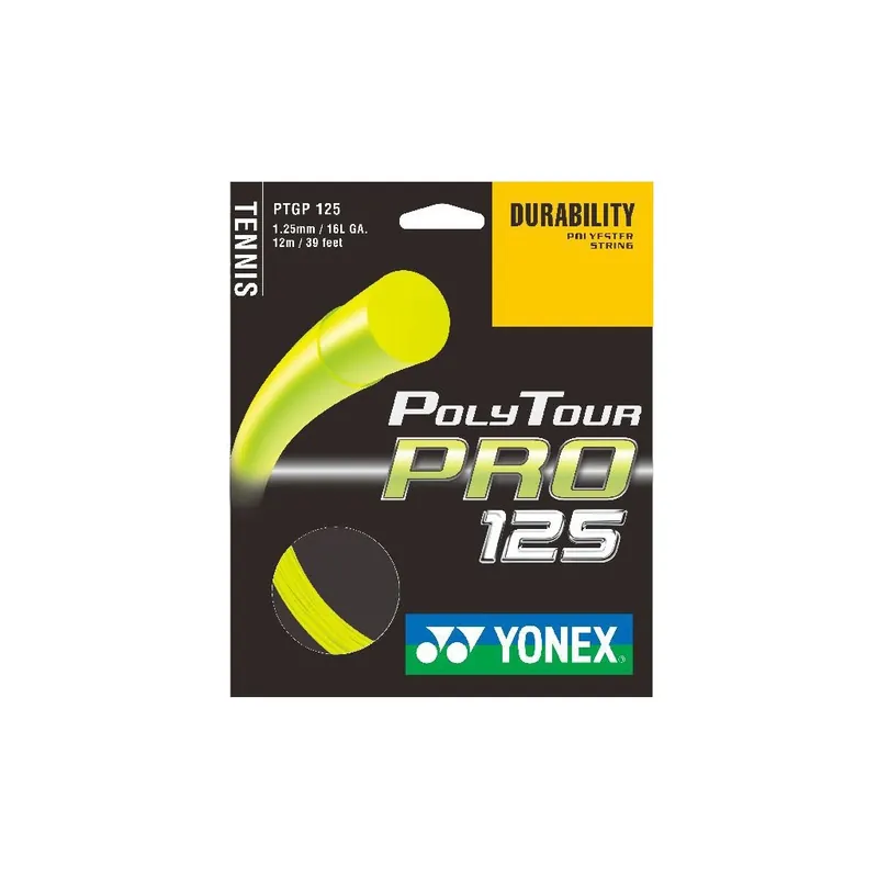 Omezená Nabídka Tenisový výplet YONEX PolyTour PRO 125 - 200 m