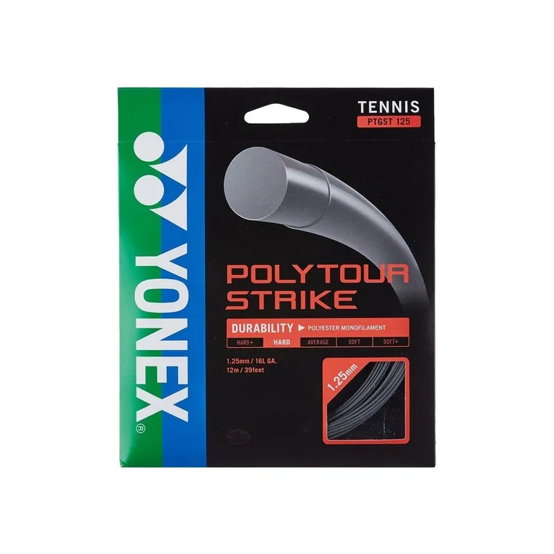 Tenisový výplet YONEX PolyTour STRIKE 125 - 200 m Jen Po Omezenou Doba