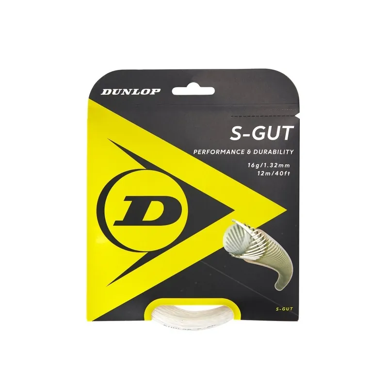 Tenis struny DUNLOP S-GUT 16G 1,30 mm (délka 12 m) Oblíbený
