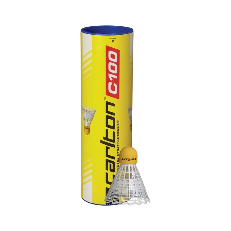 Badminton míčky CARLTON C100 - White (Medium/Blue) Vrácení Zdarma