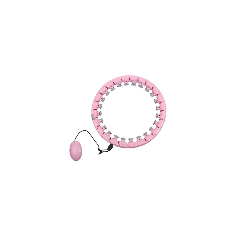 Hula Hoop Massage gymnastická obruč růžová Aktuální