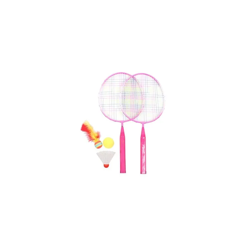 Ověřený Training Set JR badmintonová sada růžová