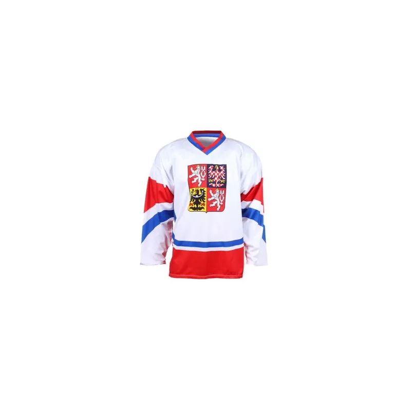 Vysoce Kvalitní Replika ČR 2011 hokejový dres bílá