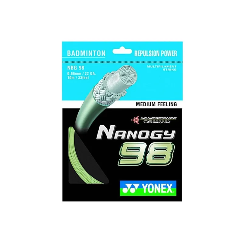 Badmintonový výplet YONEX NANOGY 98 - 200 m Sleva