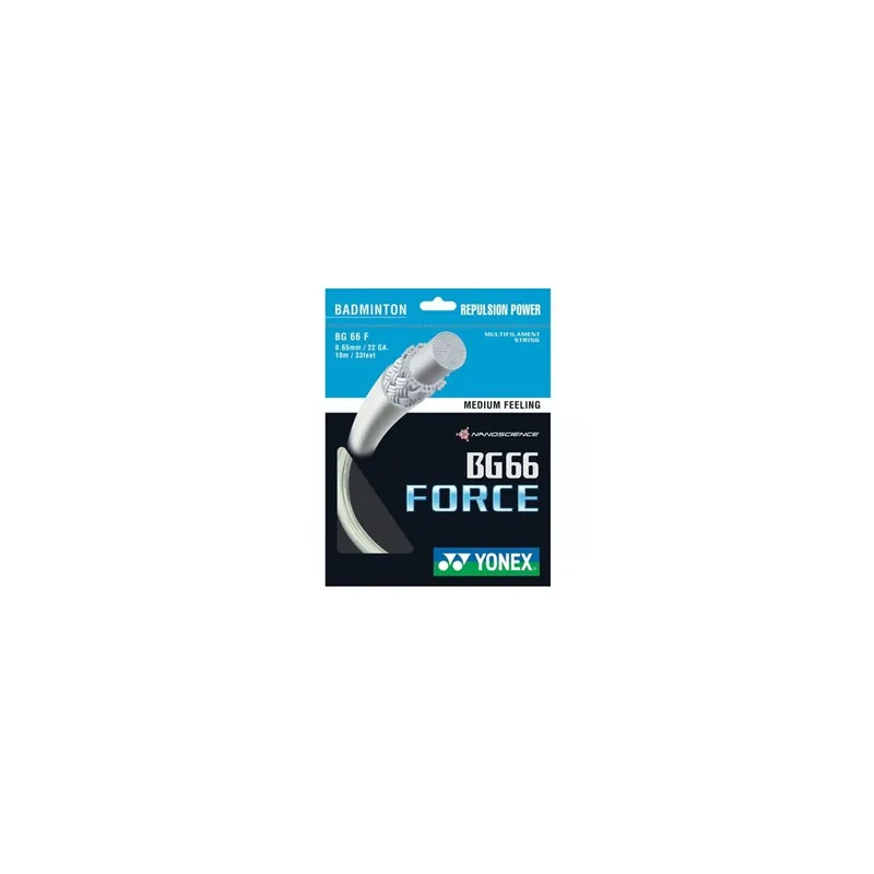 Ověřený Badmintonový výplet YONEX BG 66 FORCE - 200 m