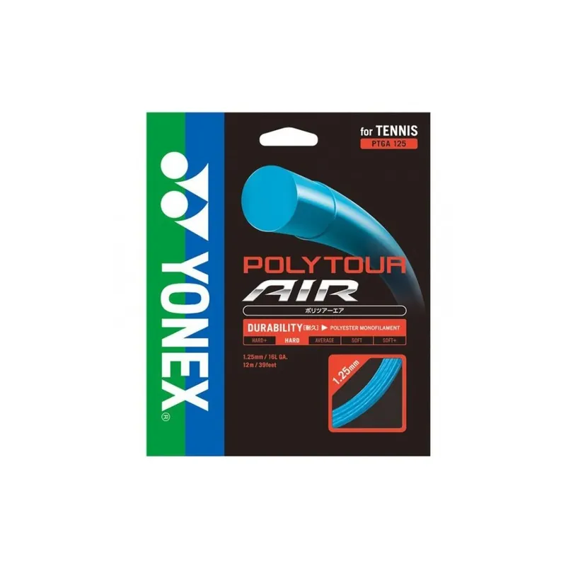 Tenisový výplet YONEX PolyTour AIR - 200 m Autentický