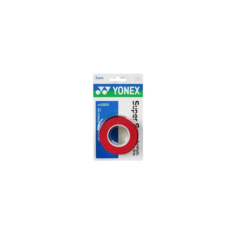 Expresní Doručení Omotávka YONEX Super Grap AC 102 - červená