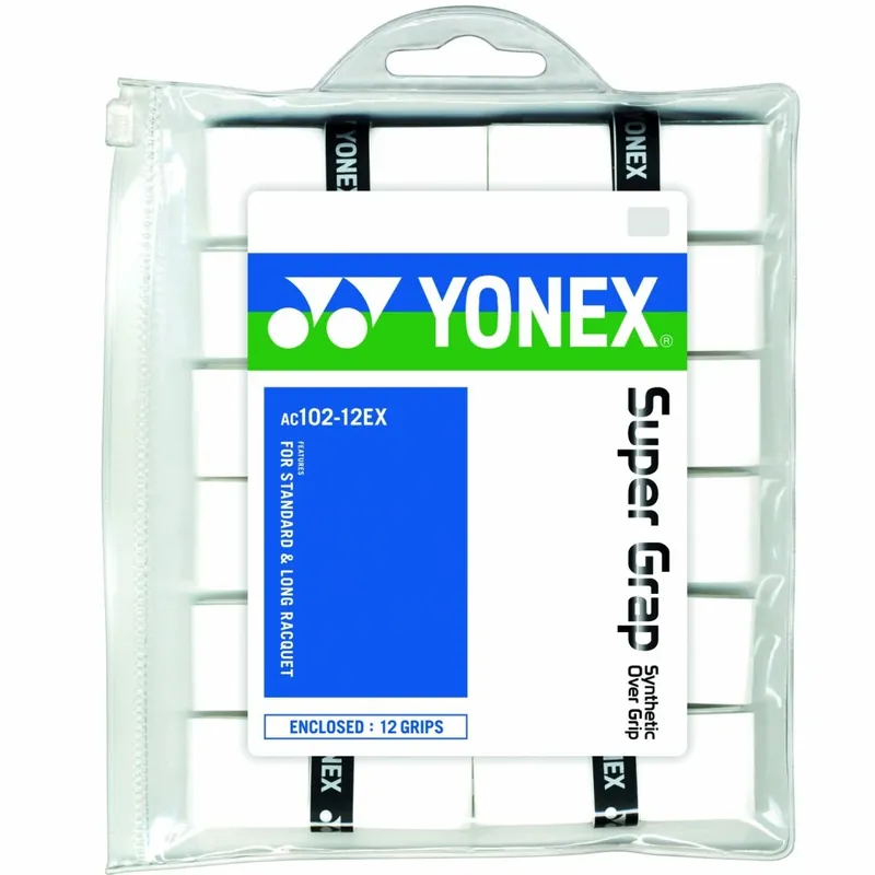 Omotávka YONEX Super Grap AC 102-12 - bílá Zlevněný