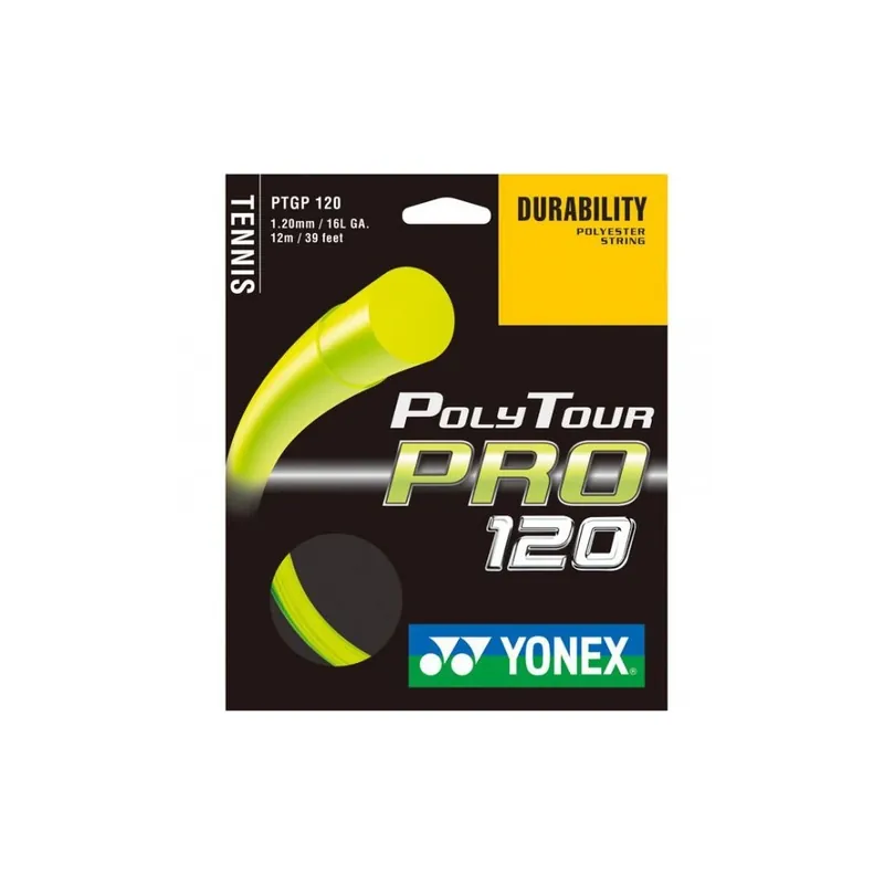 Nízká Cena Tenisový výplet YONEX PolyTour PRO 120 - 12 m