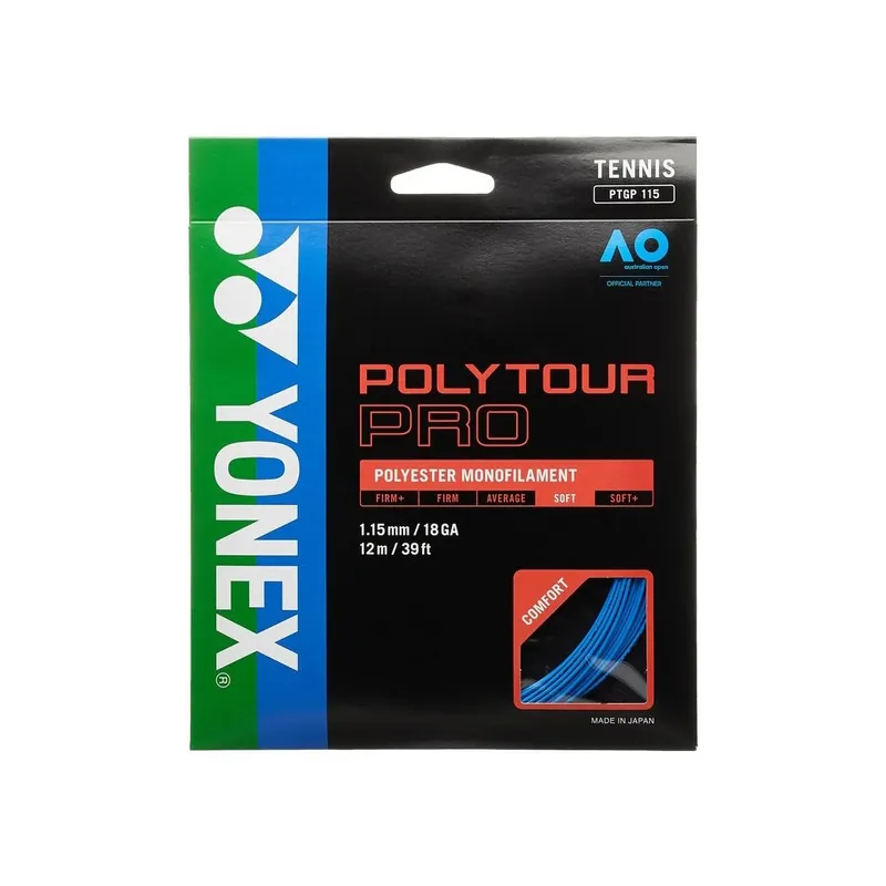 Bezpečná Platba Tenisový výplet YONEX PolyTour PRO 115 - 200 m