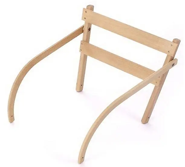 Dřevěná, laťková ohrádka na saně z bukového dřeva Must-Have