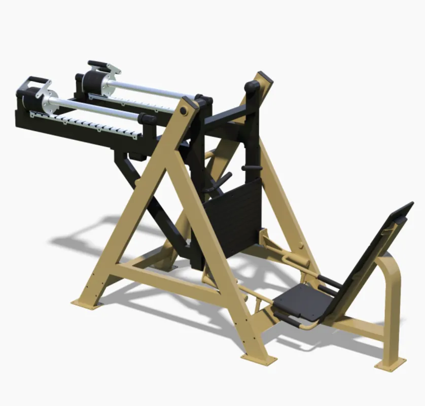 Venkovní fitness stroj LEG PRESS z kvalitní ocelové konstrukce Výhodná Nabídka