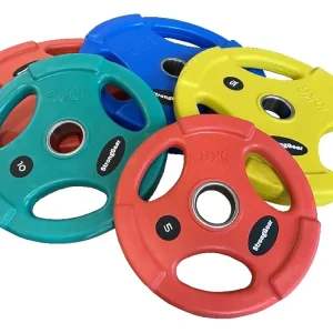 Barevné pogumované Tri-Grip kotouče 5 -25 kg Poslední Šance