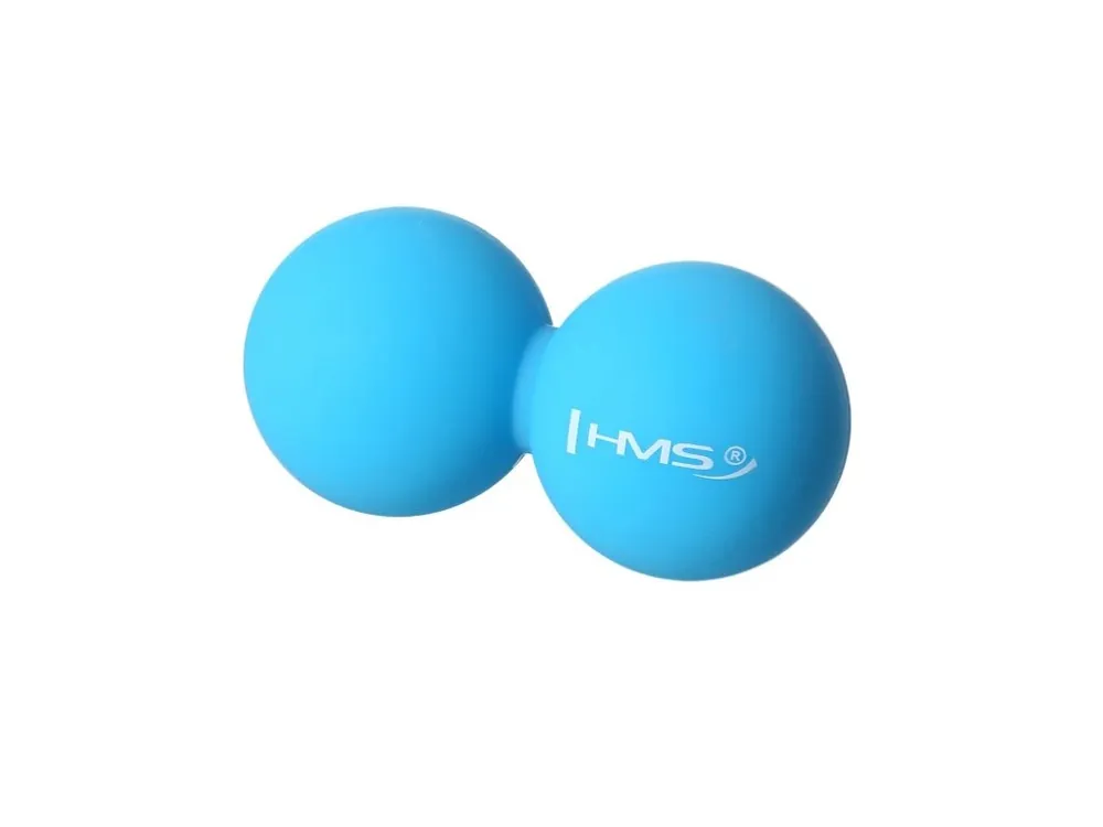 Nejprodávanější Dvojitý masážní míč HMS BLC02 modrý - Lacrosse Ball