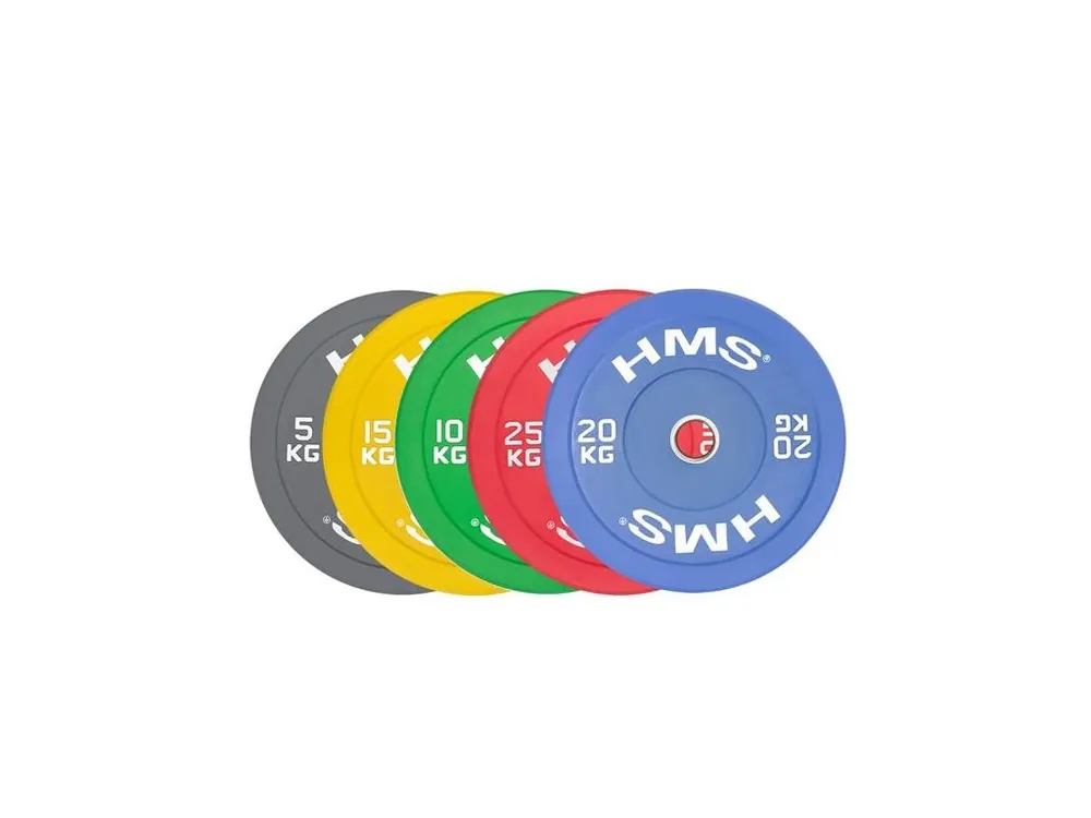 Bumper kotouče 5, 10, 15, 20, 25 kg - 2. jakost Aktuální