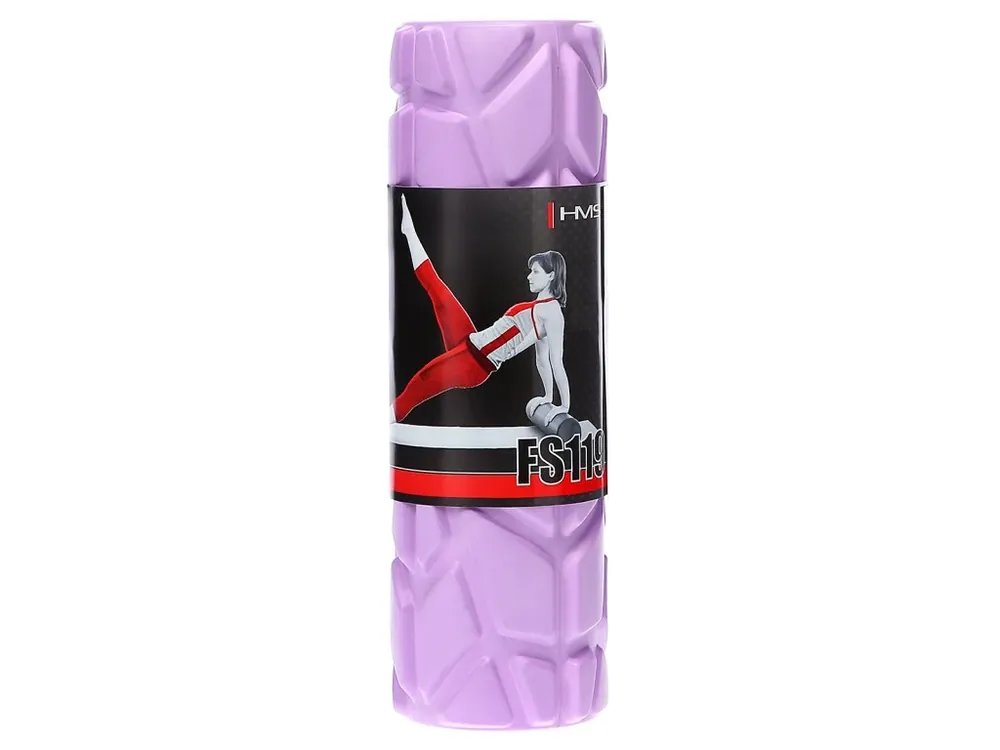 Pouze Dnes Fitness válec HMS FS119 30 cm, fialový