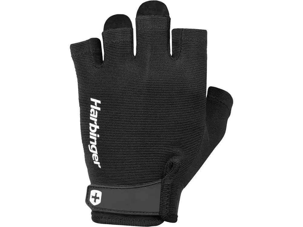 Harbinger Power 2.0 Black, unisex fitness rukavice Autentický