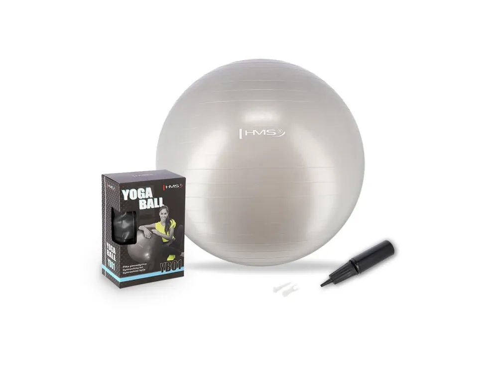 Dokud Zásoby Vydrží Gymnastický míč HMS YB01N 65 cm šedý