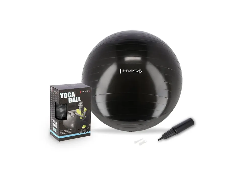 Must-Have Gymnastický míč HMS YB01N 75 cm černý