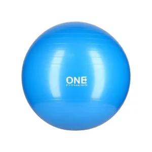 Gymnastický míč ONE Fitness Gym Ball 10 modrý, 55 cm Akce