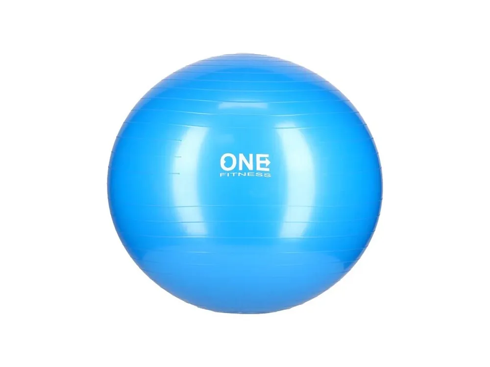 Akční Cena Gymnastický míč ONE Fitness Gym Ball 10 modrý, 65 cm