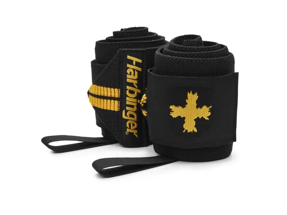 Ověřený Harbinger bandáž zápěstí Gold-Black