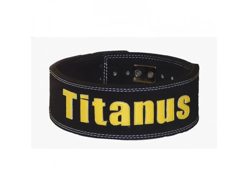 Aleš Lamka - Fitness opasek s pákovou přezkou 10/8 (černá) - Titánus Kup Teď
