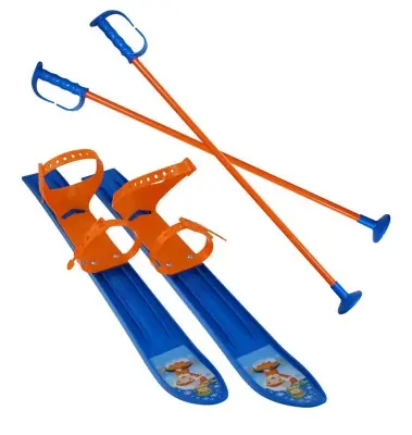 Lyže dětské SULOV 60cm, světle modré Koupit Online