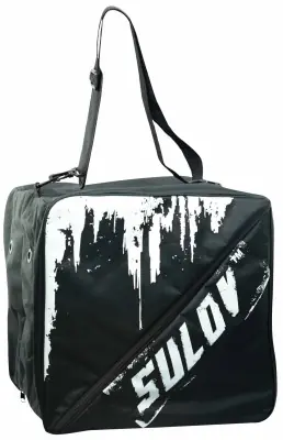 Levný Vak na sjezdové boty SULOV FAMILY, pro 3 páry, černo-bílý