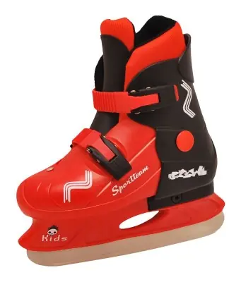Cenová Bomba Chlapecké zimní brusle SPORTEAM KIDS, vel. S(29-32), černo-červené