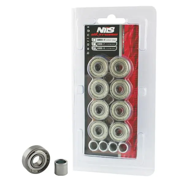 ABEC 9 CHROME LOŽISKA NILS EXTREME (8 KS) Nakupujte Hned