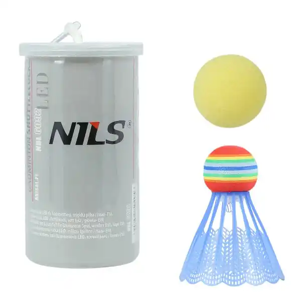 Badmintonový a pěnový míček NILS NBL6092 Nejlepší Volba