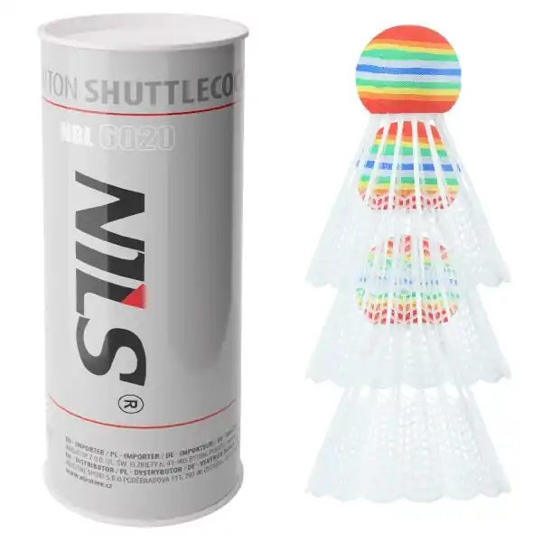 Oblíbený Badmintonové míčky NILS NBL6020 3 ks