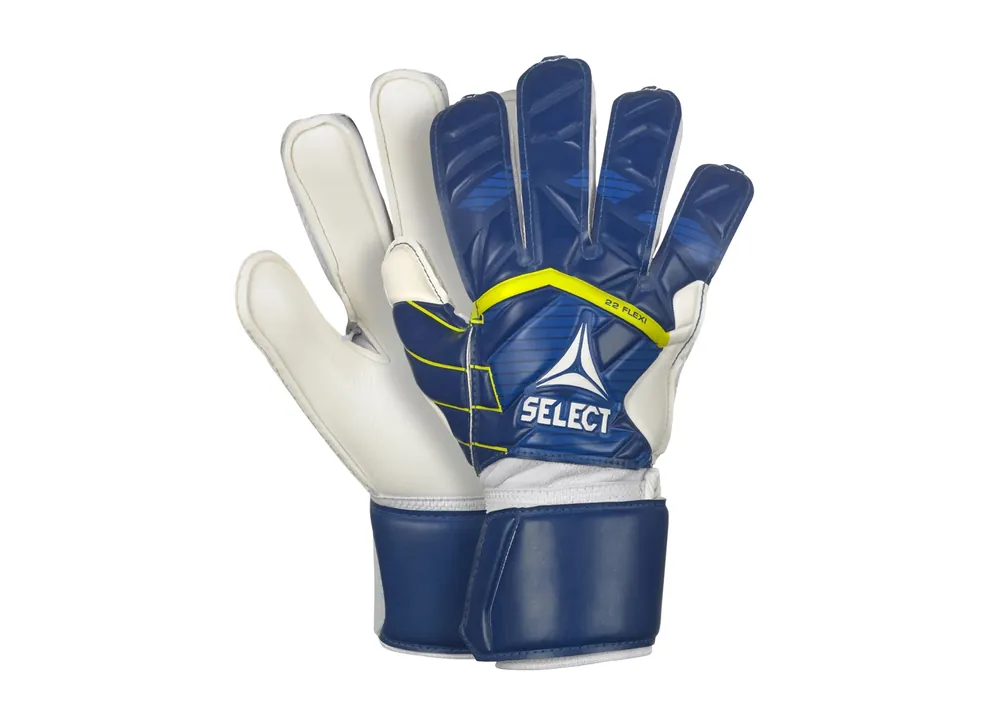 Top Prodej Brankářské rukavice Select GK 22 Flexi Grip modro bílá - velikost 9