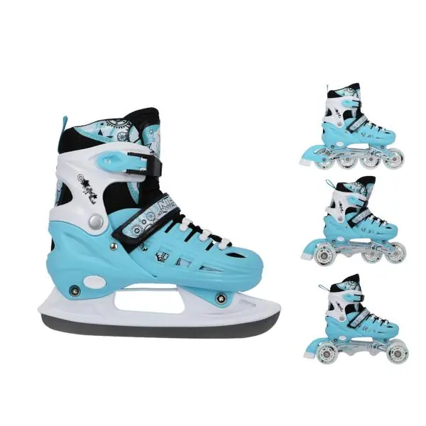 Jen Po Omezenou Doba Brusle NILS EXTREME NH10905 4v1 mentolové - velikost S (31 - 34)