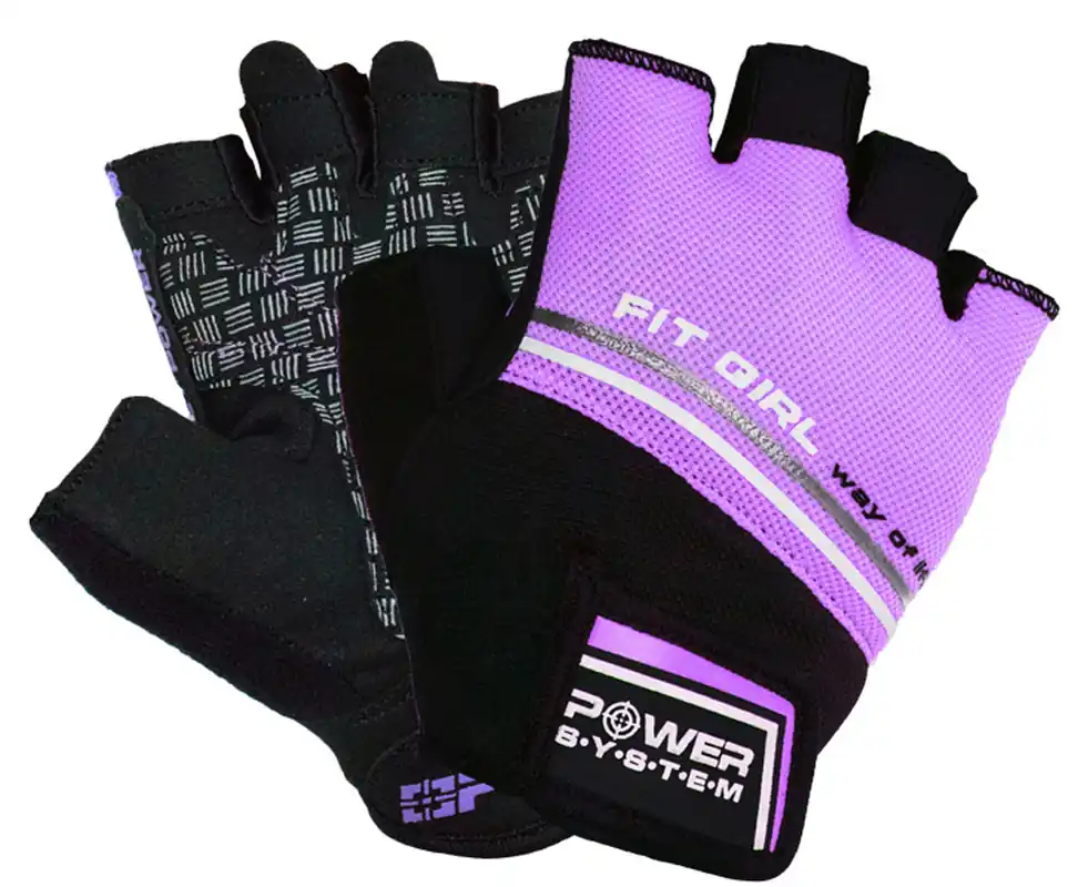 Fitness rukavice Power System Fit Girl fialová Nakupujte Hned