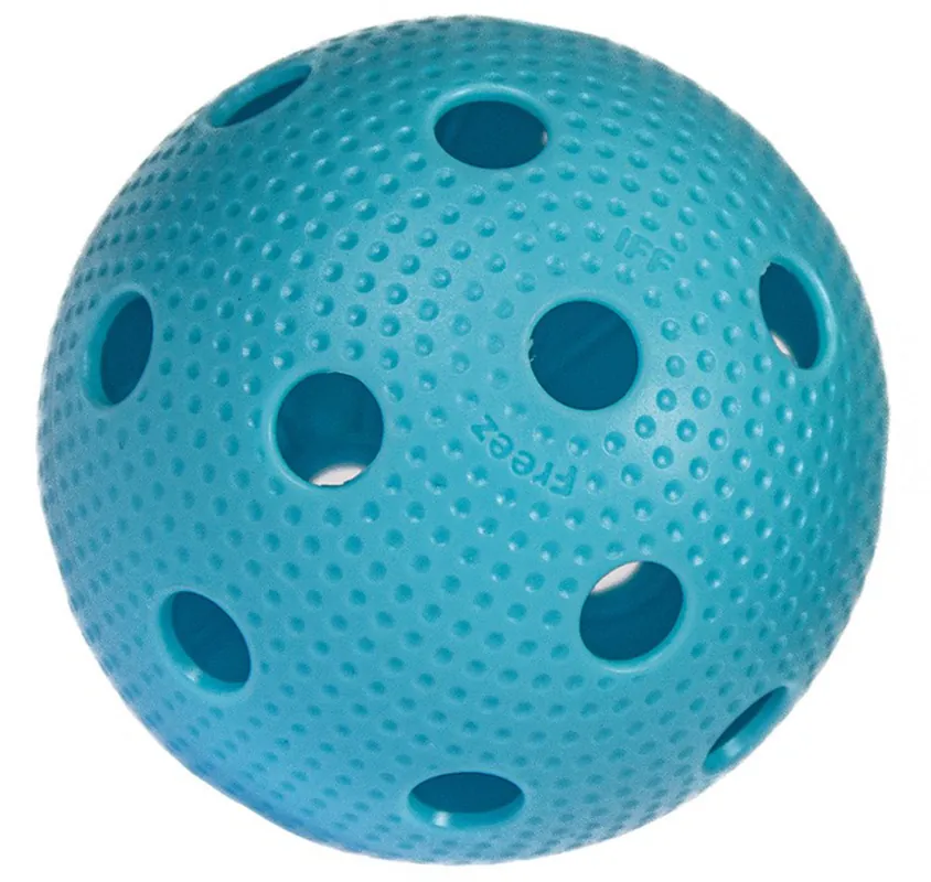 Florbalový míč Freez Ball Official - modrý Koupit Online